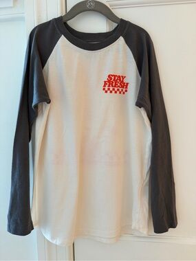 Tiny Whales Long Sleeved Tee- Size 10